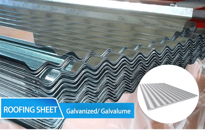 el indicador acanalado de la techumbre del metal del grueso de 0.18m m galvanizó la hoja de acero en Zimbabwee 0