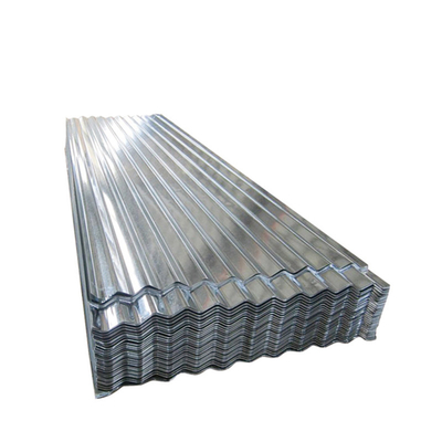 El BSI galvanizó la hoja acanalada Spcc galvanizó la techumbre de acero acanalada