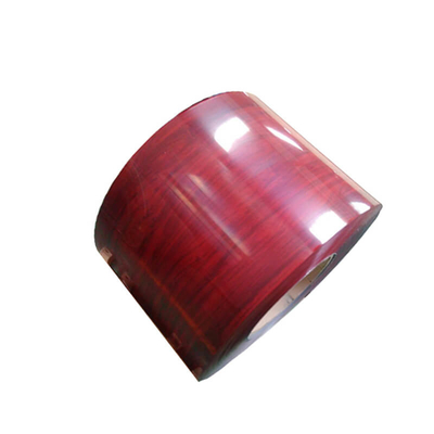 PPGI Ral 9030 prepintó la bobina de acero AZ30 Matt Embossed Prepainted Galvalume Coil