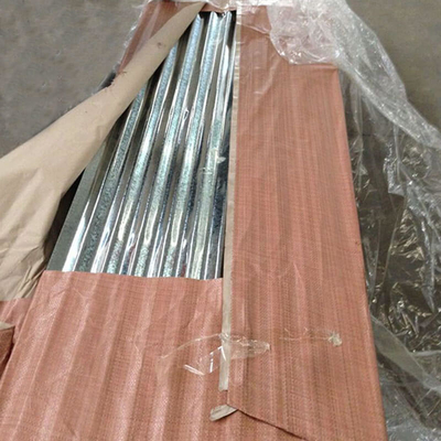 Estándar de JIS G3302 galvanizado cubriendo la hoja resistente a la corrosión