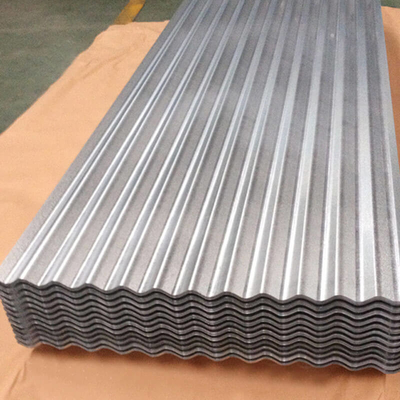 Spgc galvanizó las hojas acanaladas de acero de la techumbre del panel JIS G -3312 Galv del tejado