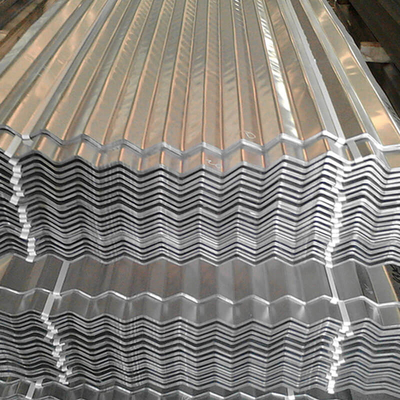 Z43 galvanizó cubrir la hoja ASTMA525 acanaló el panel que cubría de acero galvanizado