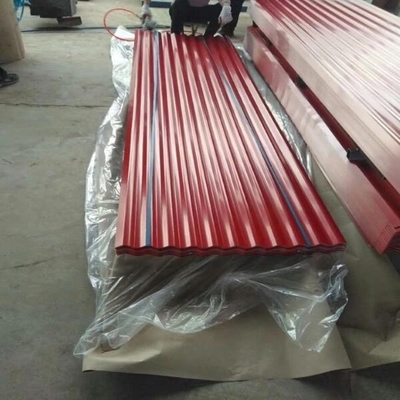 SPCC pre pintó la hoja acanalada Z30-Z140 del soldado enrollado en el ejército galvanizó el color cubierto