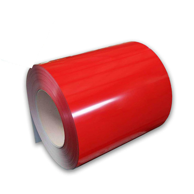 El color rojo de SGCC prepintó la bobina de acero galvanizada PPGL