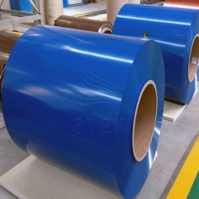 El color azul de Ppgi cubrió la bobina 508m m 610m m