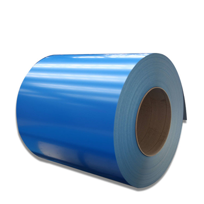 bobina de acero galvanizada azul de la inmersión caliente de Mattcolor de la bobina de 0.11-2.5m m PPGI