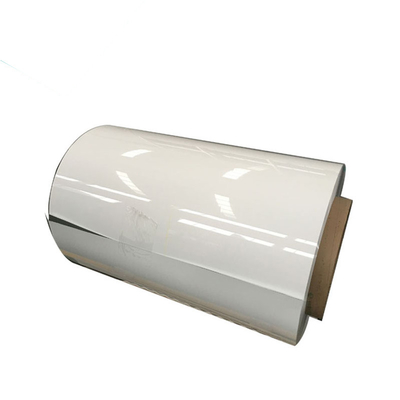 Bobina de acero galvanizada prepintada blanca BV de ASTM