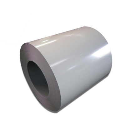 Bobina galvanizada pre pintada blanca de las bobinas RAL 8017 AZ121-Z150 PPGI de 0.4m m
