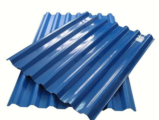 hoja que cubre de acero revestida prepintada 0.125-2.5m m del color de la hoja de la techumbre 35 micrones