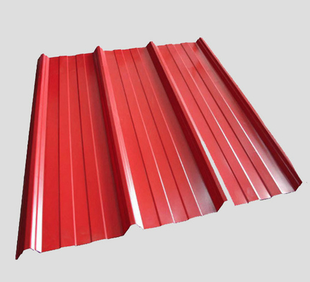 La hoja que cubría revestida del color de DX53D acanaló el color rojo que cubría EN-10169