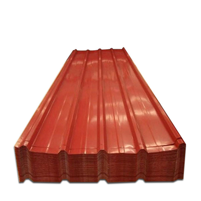 La hoja que cubría revestida del color de DX53D acanaló el color rojo que cubría EN-10169