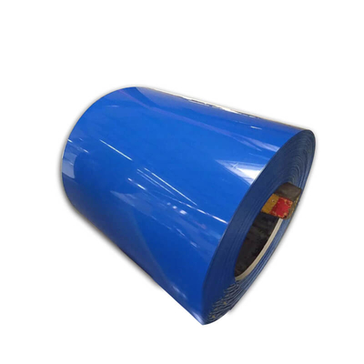 La bobina azul AZ121-Z150 del color PPGI del SGS Ral prepintó el Galvalume que el rollo de acero PE cubrió