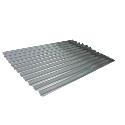 Hoja galvanizada acanalada Z30 - buen funcionamiento de transmisión ligera 275g/㎡