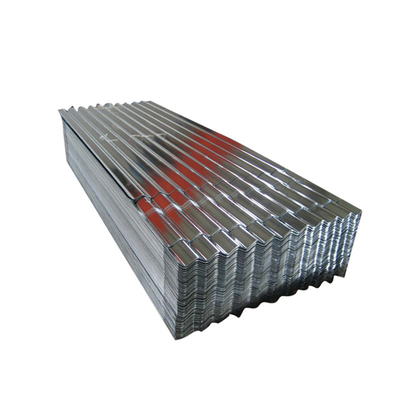 ASTM 0.27m m galvanizados cubren con cinc la hoja DX51D de la techumbre galvanizaron los paneles acanalados del metal