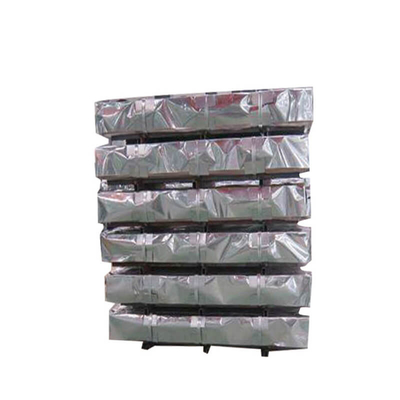 610m m galvanizaron los paneles acanalados del metal del indicador acanalado de la hoja SGCC 18