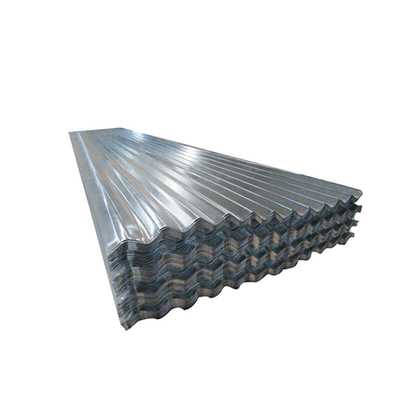 Spgc galvanizó las hojas acanaladas de acero de la techumbre del panel JIS G -3312 Galv del tejado