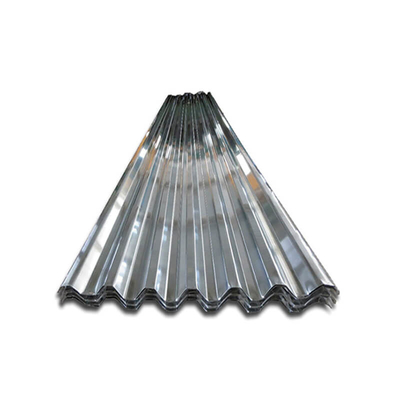 SGCH PPGI galvanizó la techumbre cubre los paneles de acero acanalados del 10ft ISO9001 4x8