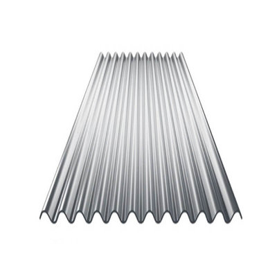 AZ150 galvanizó la hoja acanalada de la techumbre del Galvalume Z30 de la hoja 0.15m m