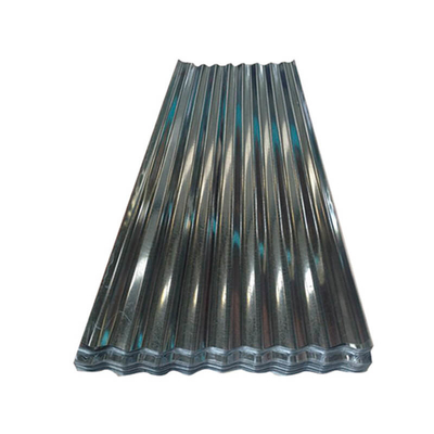 SGCC acanaló el tejado 762-1250m m del hierro galvanizado que 4x8 galvanizó la hoja de acero acanalada