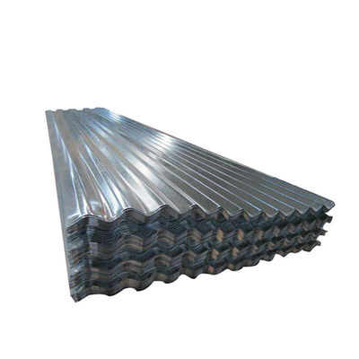 El panel acanalado de acero galvanizado del tejado tan requieren color y el lustre es rico