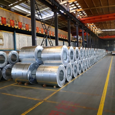 ASTM A653 galvanizó la construcción de acero de la hoja de la bobina del soldado enrollado en el ejército de la bobina SGCC 610m m