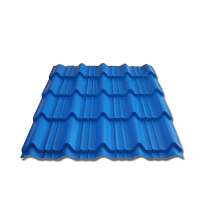 El color azul de los 0.6m cubrió cubrir las hojas revestidas del color de la hoja DX52D Ppgi