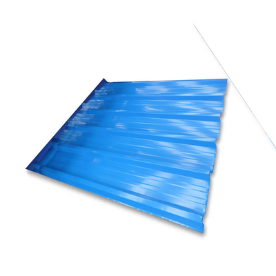 El color azul de los 0.6m cubrió cubrir las hojas revestidas del color de la hoja DX52D Ppgi