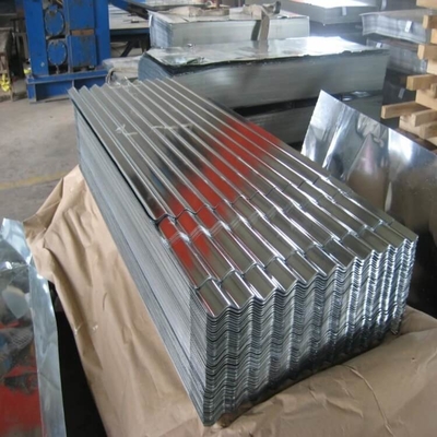 El indicador Q195 30 galvanizó cubrir el tejado galvanizado acanalado del metal de la hoja DX51D