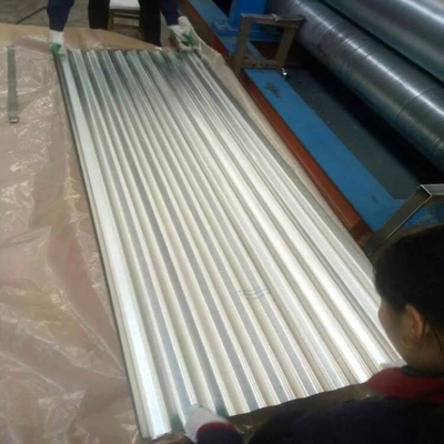 ISO14001 acanaló el acero galvanizado cubre la hoja que cubría de acero de 508m m PPGI