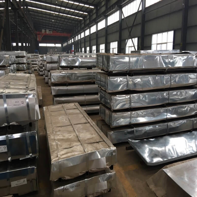 ISO9001 1.2m m galvanizó el panel acanalado de acero del tejado