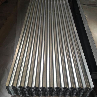 2.75m m laminaron galvanizado cubriendo la placa del hierro acanalado de la hoja HRB85