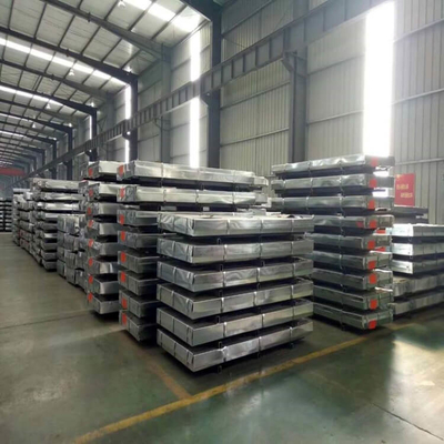 Q195 galvanizó la chapa que cubría 1250m m galvanizó los paneles acanalados