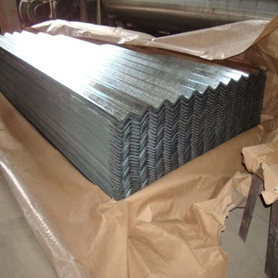 0.125-2.5m m galvanizaron la hoja Z275-Z600 de la techumbre acanalaron los paneles galvanizados del tejado