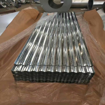 Q195 galvanizó la chapa que cubría 1250m m galvanizó los paneles acanalados