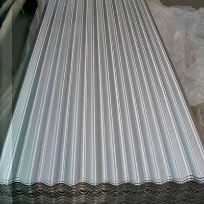 Z125 galvanizó las hojas que cubrían acanaladas que el ISO SGCC acanaló las hojas de metal 4x8