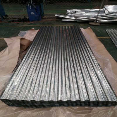 2.75m m laminaron galvanizado cubriendo la placa del hierro acanalado de la hoja HRB85