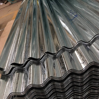Z125 galvanizó las hojas que cubrían acanaladas que el ISO SGCC acanaló las hojas de metal 4x8