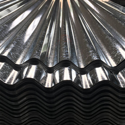 Spgc galvanizó cubrir la hoja 30g-275g/M2 acanaló el hogar de las hojas del hierro galvanizado