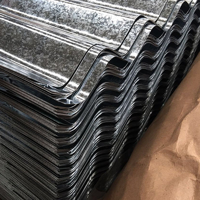SGHC galvanizó cubrir la hoja de metal acanalada del tejado de la hoja 0.11-0.4M M