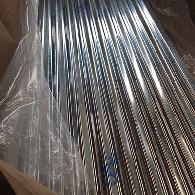 SGHC galvanizó cubrir la hoja de metal acanalada del tejado de la hoja 0.11-0.4M M