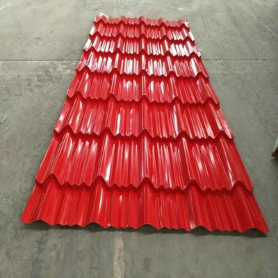 hoja acanalada revestida revestida del color del soldado enrollado en el ejército de la hoja SGCC del color de 750m m que cubre
