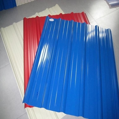 SGCC pre pintó las hojas acanaladas revestidas del color acanalado del tejado 0.125-2.5m m