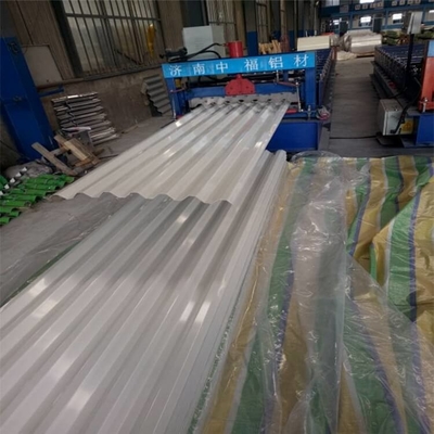 el grueso PPGI de 0.4mm-3.0m m que cubría la hoja galvanizó la anchura acanalada de 600mm-1250m m