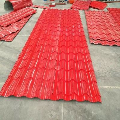la hoja prepintada lentejuela regular de la techumbre de 0.125-2.5m m galvanizó el color 30g/m2