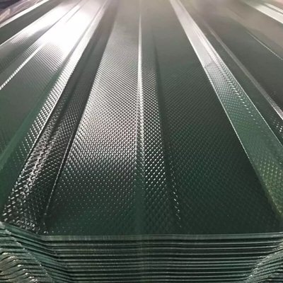El color Z61-Z90 cubrió cubrir la hoja ASTM coloreó las hojas de metal acanaladas