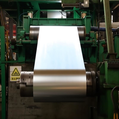la bobina de acero galvanizada 610m m DX51D+Z CGCC galvanizó el metal del rollo