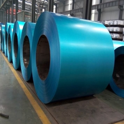 La bobina de acero DX51D SGCC del SOLDADO ENROLLADO EN EL EJÉRCITO azul del color galvanizó JISG3003 en frío