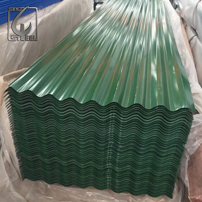 SGCC prepintó cubrir la hoja DX51D acanaló el acero que cubría 3-8 toneladas
