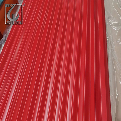 60-275g/M2 la hoja de la techumbre del galvanizado PPGI con la longitud de 1000mm-6000m m