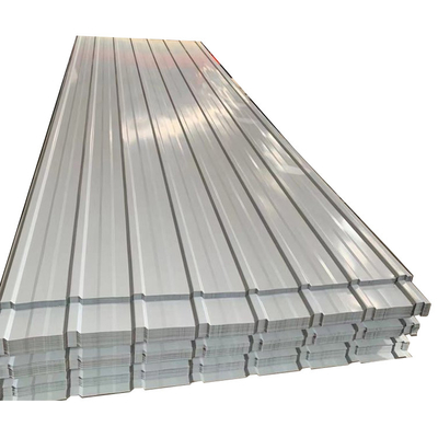 ISO9001 acanaló las hojas del tejado del metal galvanizó 508m m acero acanalado de 12 indicadores
